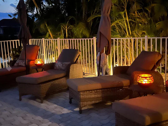 Lampada a Candela con Diffusore di Fragranza – Fleuris