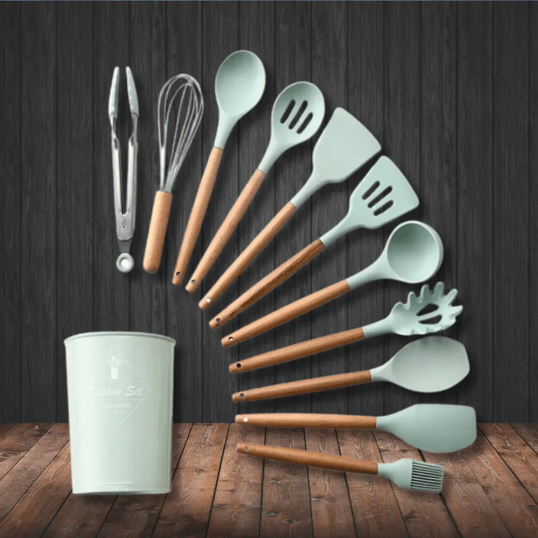 Set di Utensili da Cucina in Silicone - FlexiChef