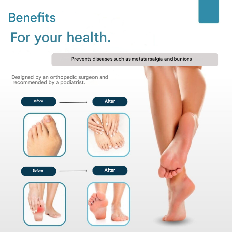 Separatori Terapeutici per Dita con Cuscinetti – Podiora