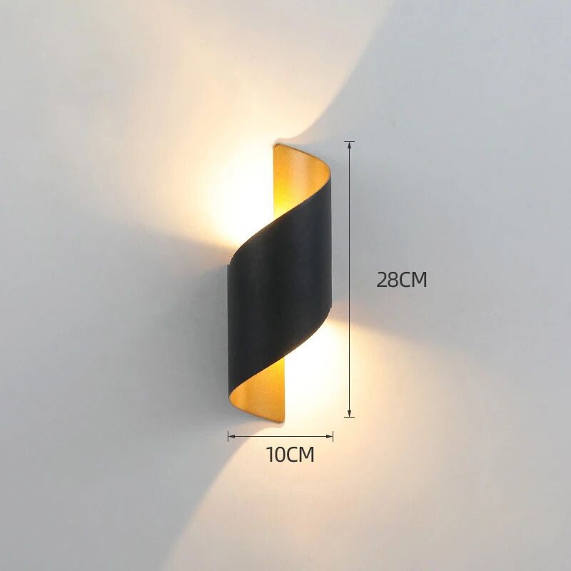 LumiElegance Lampada da Comodino a Nastro | Luce notturna LED moderna per camera da letto, soggiorno e ufficio