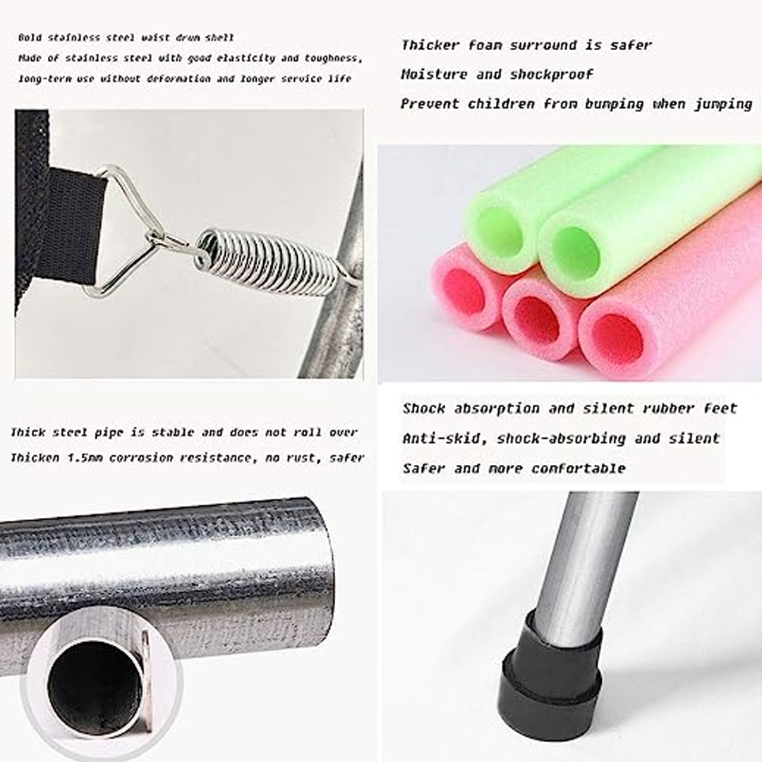 Trampolino per Bambini con Rete di Sicurezza – Jumpie KidsTramp