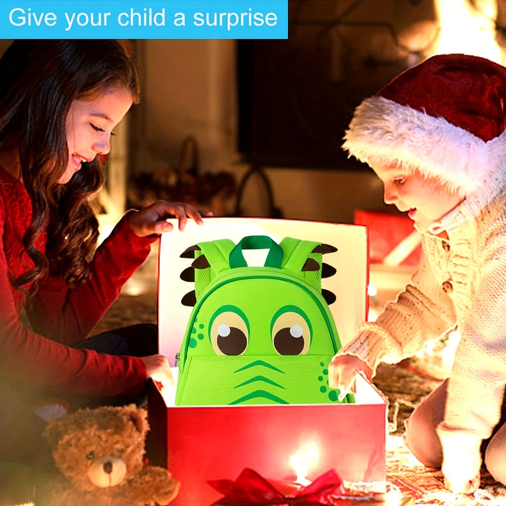 Zaino Carino a Forma di Dinosauro per Bambini – Zaino Spazioso e Confortevole per la Scuola