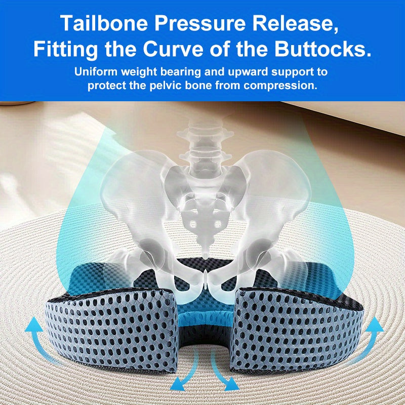 Cuscino Ergonomico Triangolare per Auto – Supporto in Schiuma Memory