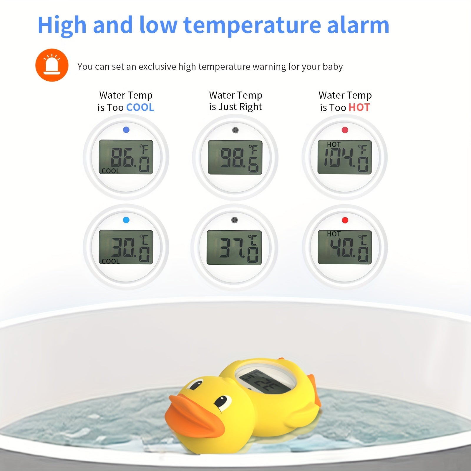 Termometro per Acqua Baby DuckSafe – Preciso e Carino