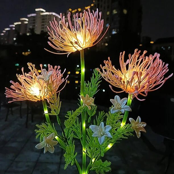 Lampada da Tavolo LED a Forma di Fiore Magica