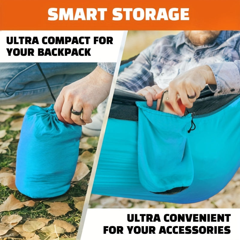 Amaca in Nylon da Esterno – Flessibile e Leggera per Ogni Avventura