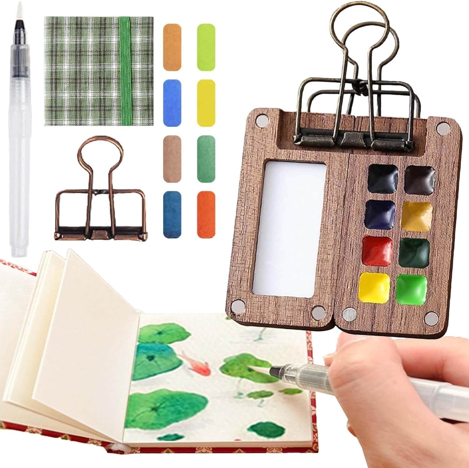 Set di acquerelli ArtPod Compatto per la Creatività in Movimento