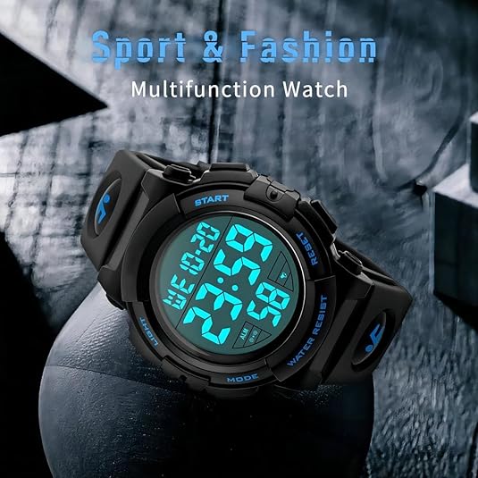 Orologio Sportivo Digitale Impermeabile da Uomo – Martin