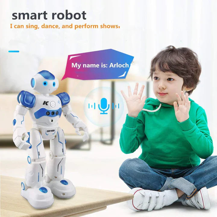 SmartCompanion Robot Interattivo | Tecnologia multilingue e reattiva ai gesti per bambini e famiglie