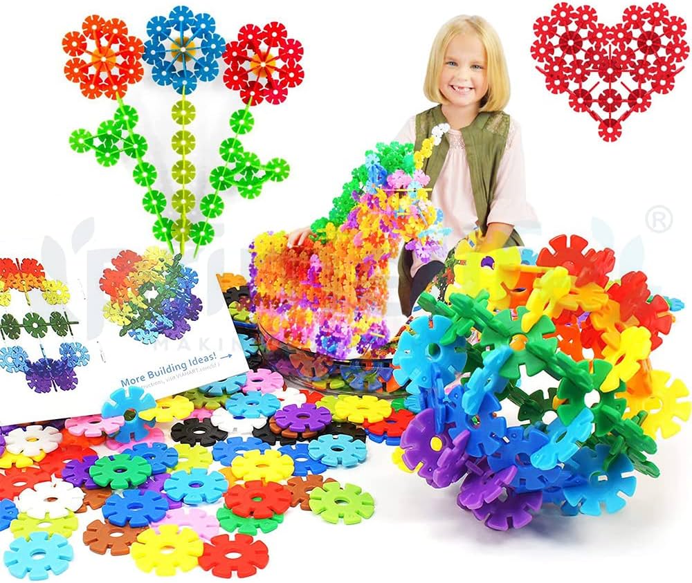 PrimeBuild CreaDiscs | Dischi Interbloccabili per Ingegneria, Sviluppo delle Abilità Motorie Fini e Gioco