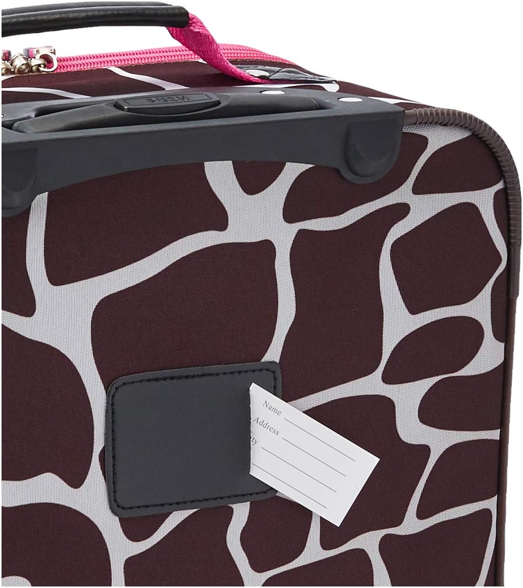 Set di Valigie Rigide a 2 Pezzi con Borsa da Cabina e Ruote Scorrevoli