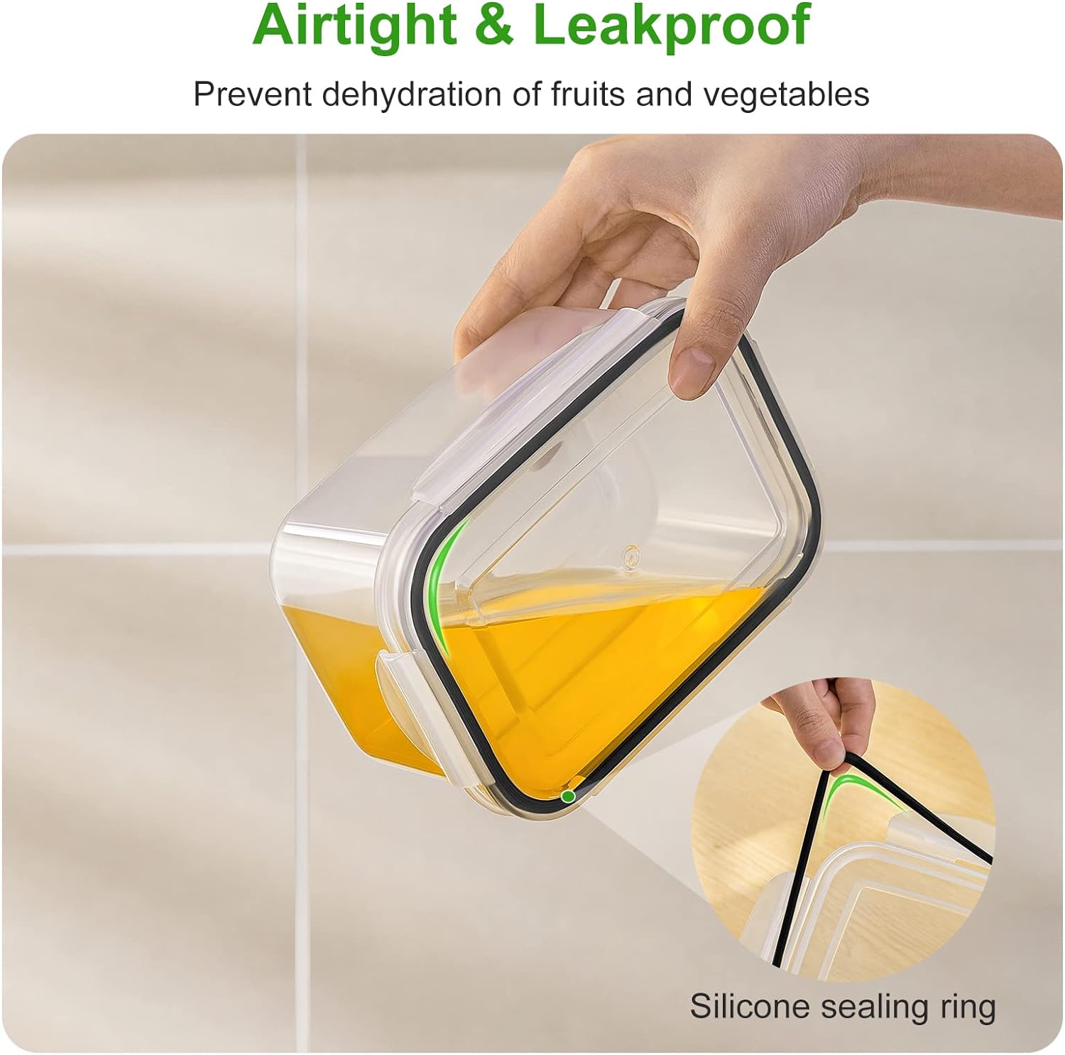 Set di Contenitori per Alimenti Grande da 5 Pezzi – FreshKeeper