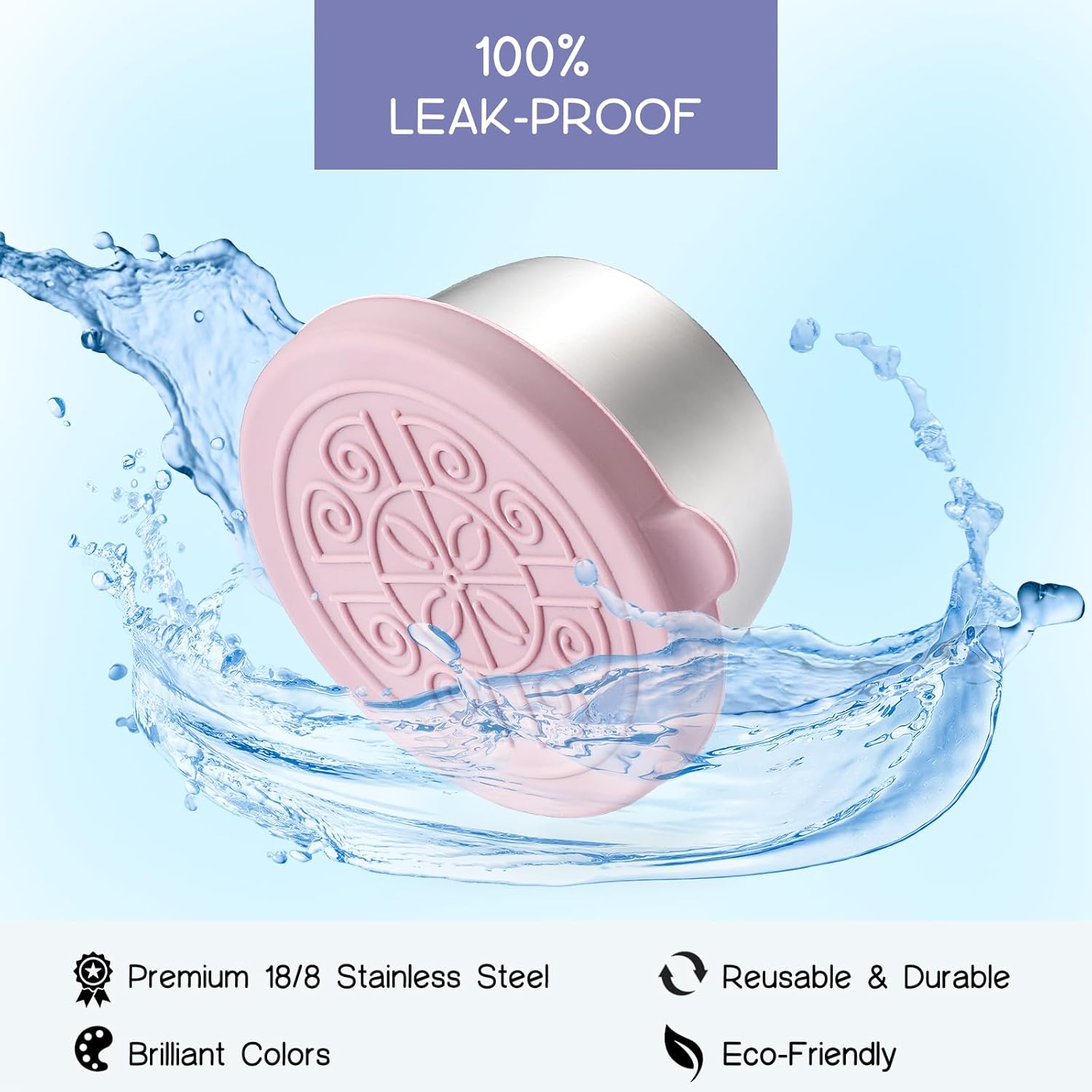 Tazze per Salse in Acciaio Inossidabile a Prova di Perdite (Set di 6) – FlavorPods