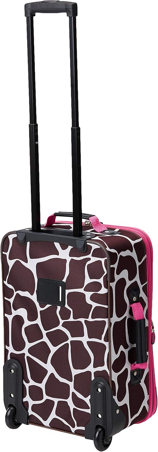 Set di Valigie Rigide a 2 Pezzi con Borsa da Cabina e Ruote Scorrevoli