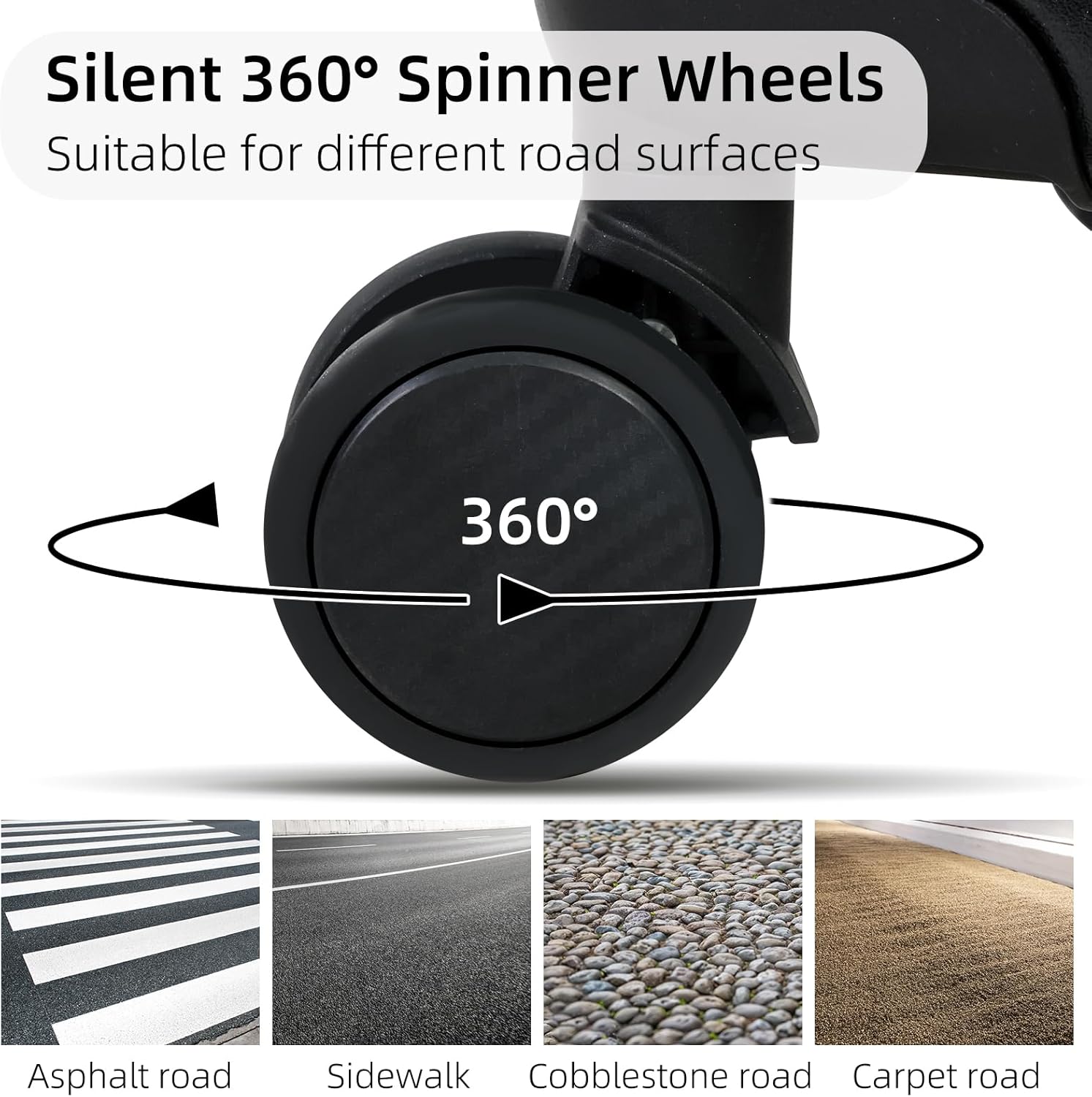 Bagaglio a Mano in Alluminio con Lucchetto TSA e Ruote Silenziose