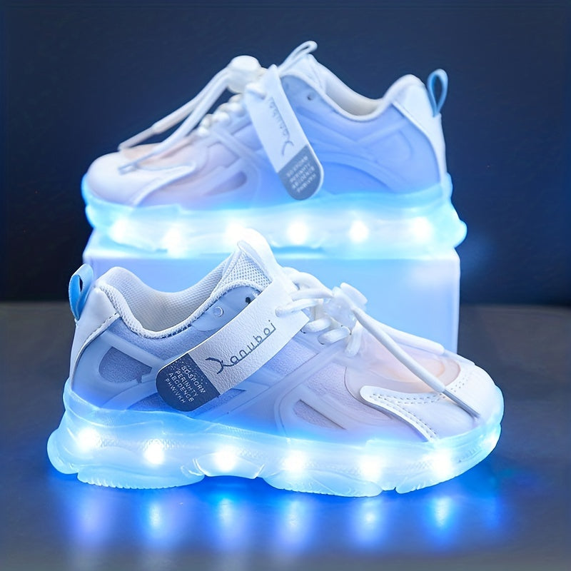 Scarpe Sneakers Illuminati per Bambini – Colorate, Illuminazione a LED per un Look Giocoso