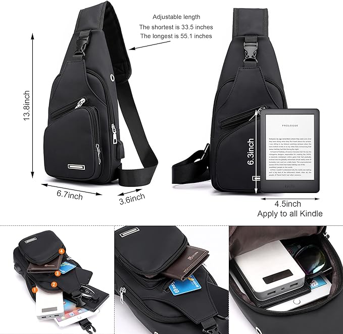 Borsa a Tracolla Impermeabile Multifunzionale - WaveSling