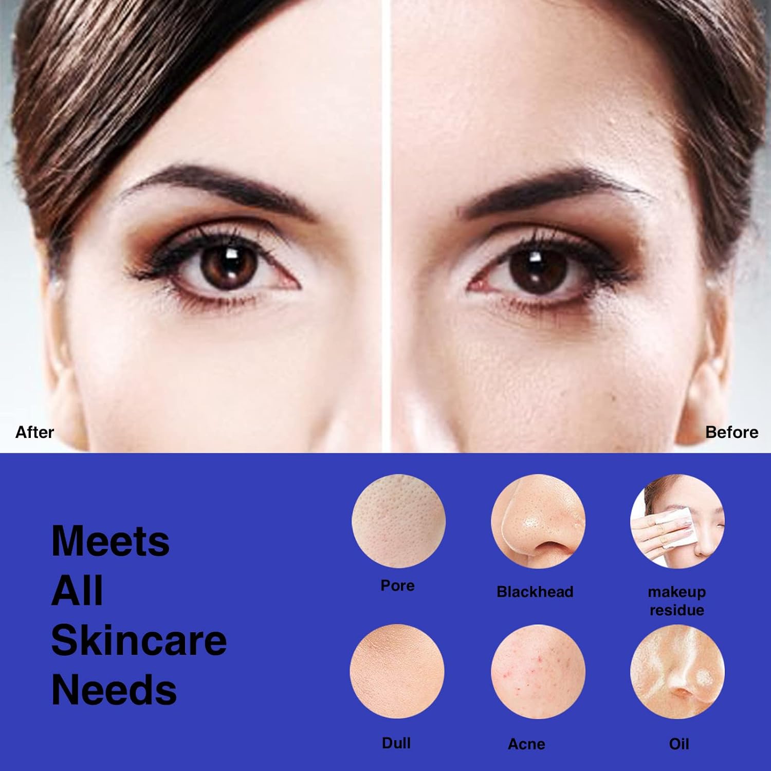 Spazzola per Pulizia Viso Ricaricabile e Impermeabile