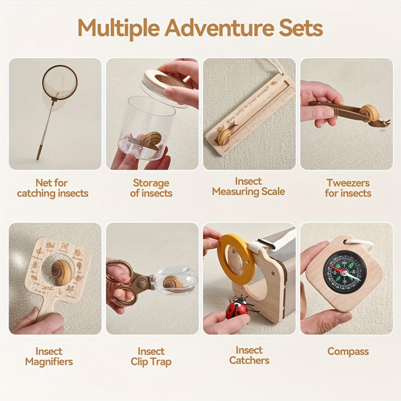 Set per la Cattura di Insetti Nature Explorer – Scoperta e Gioco nella Natura