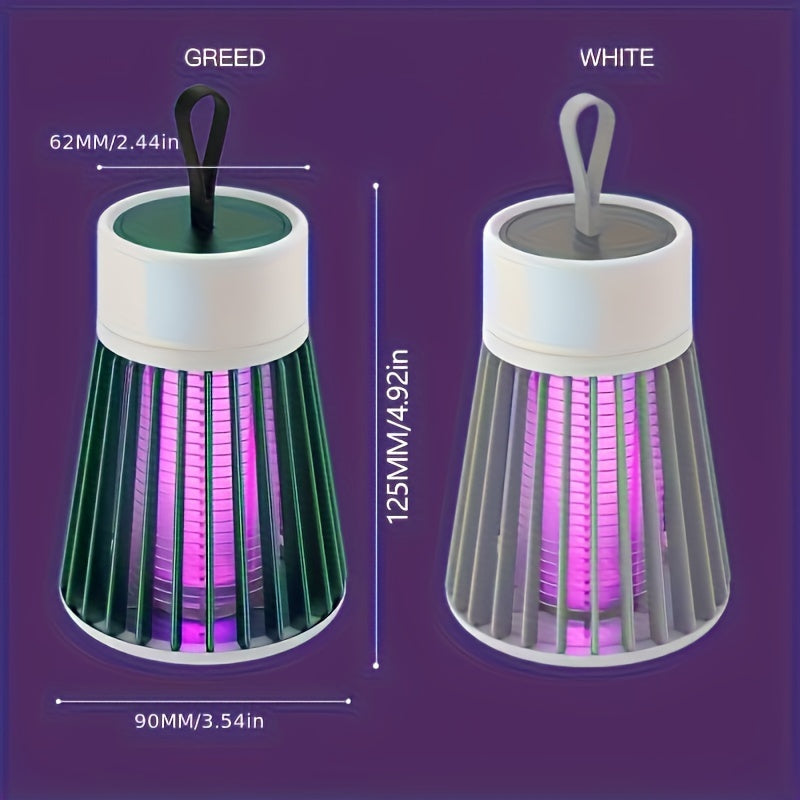 Zapper per Insetti Ricaricabile USB – Silenzioso e Comodo per Uso Interno e Scrivanie