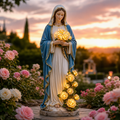 LumiGrace – Luz de Jardim da Virgem Maria