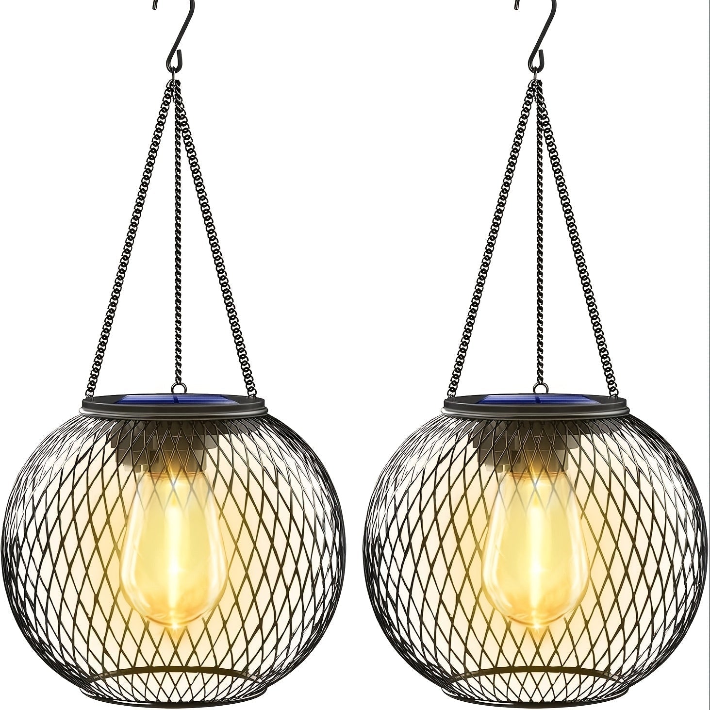 Lanterna da Giardino Solare in Legno – Ideale per l'Illuminazione Serale in Giardino