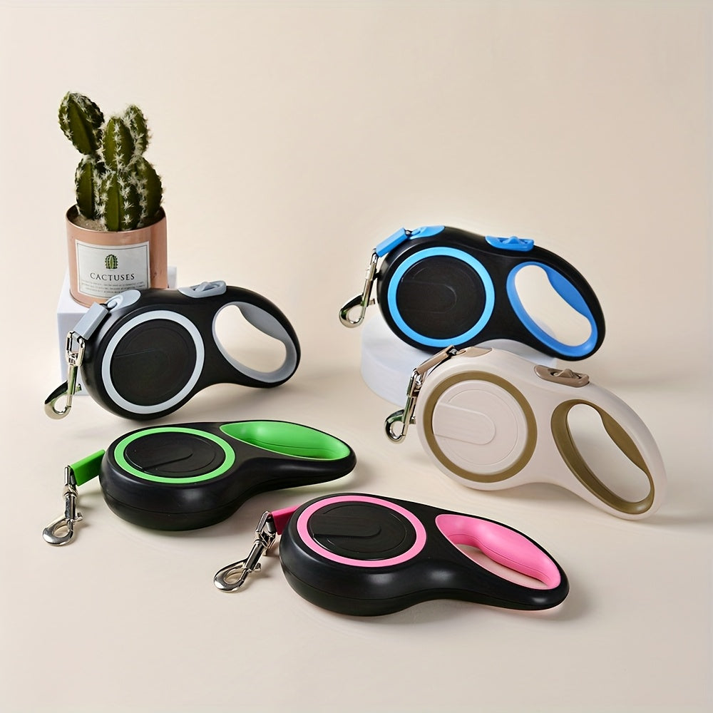 Guinzaglio per Cani Retrattile Regolabile – Durevole e Facile da Usare per Cani di Media e Grande Taglia