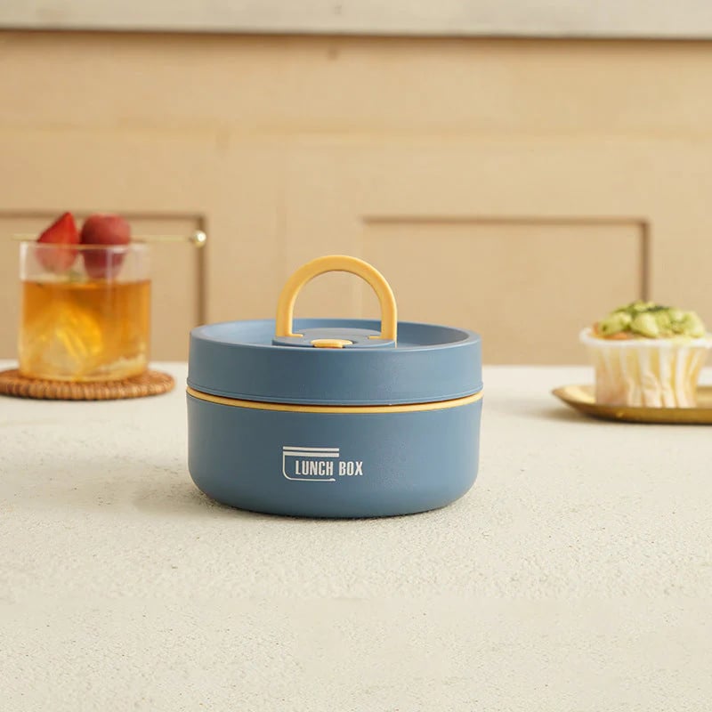 HeatKeeper Pro Lunch Box | Contenitore per alimenti in acciaio inossidabile a prova di perdite per pasti caldi e freddi