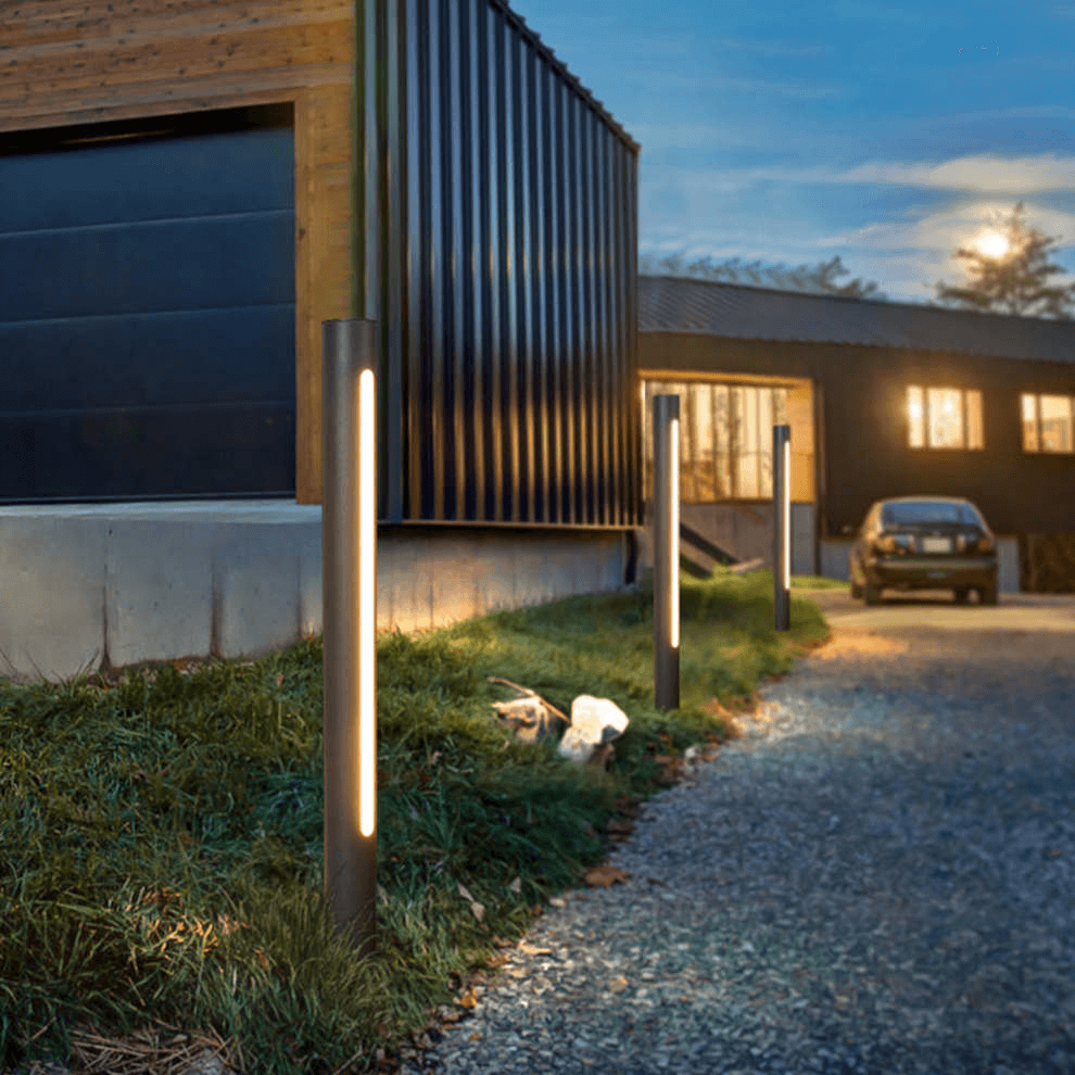 Moderna Lampada da Parete LED Esterno - Metallo & Acrilico