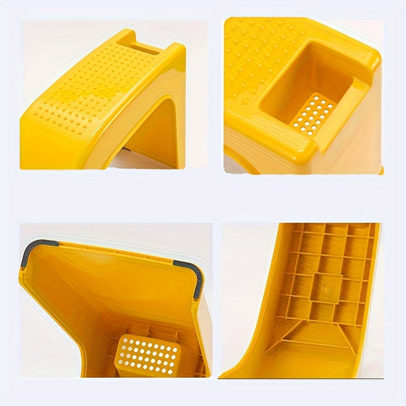 Poggiapiedi Compatto con Contenitore – Confortevole e Funzionale