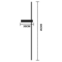 Moderna Lampada da Parete LED da Esterno