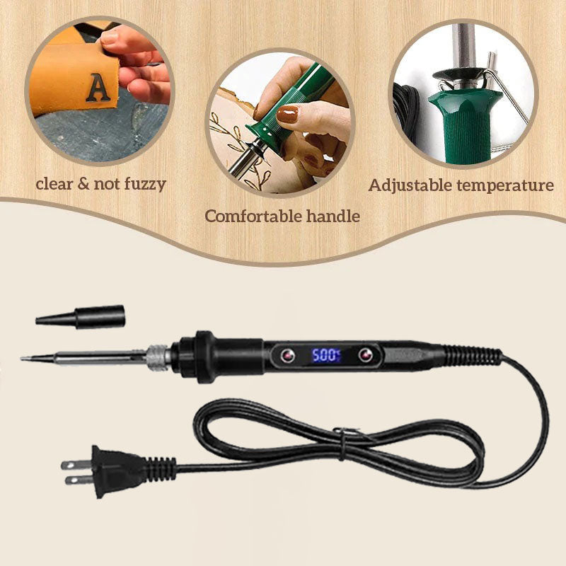 Set fai-da-te per la combustione del legno e la incisione