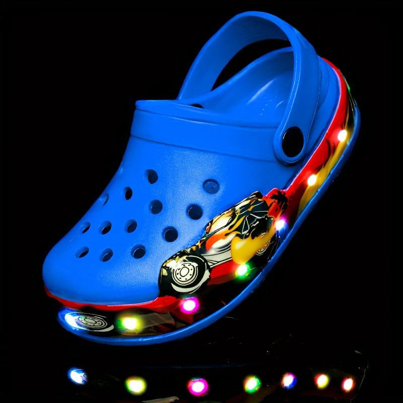 Zoccoli per Bambini Luminosi al Buio – Scarpe Traspiranti e Antiscivolo