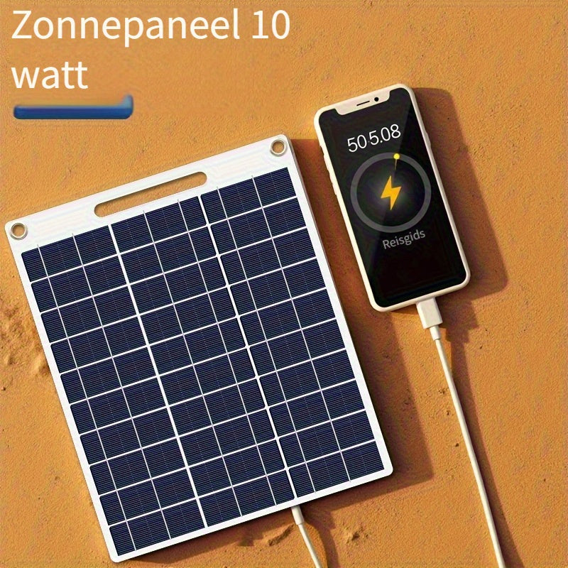 Pannello Solare Portatile con USB – Energia Ovunque e in Qualsiasi Momento