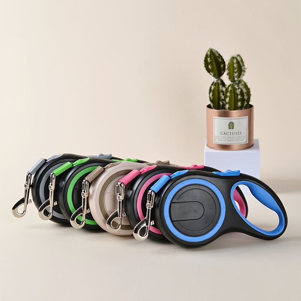 Guinzaglio per Cani Retrattile Regolabile – Durevole e Facile da Usare per Cani di Media e Grande Taglia