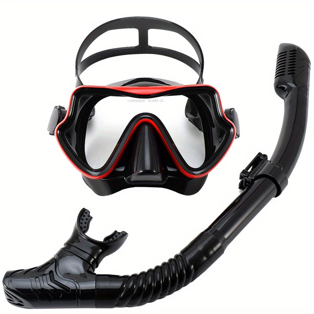 Set di Snorkel AquaClear – Impermeabile, Confortevole e con Grande Visibilità