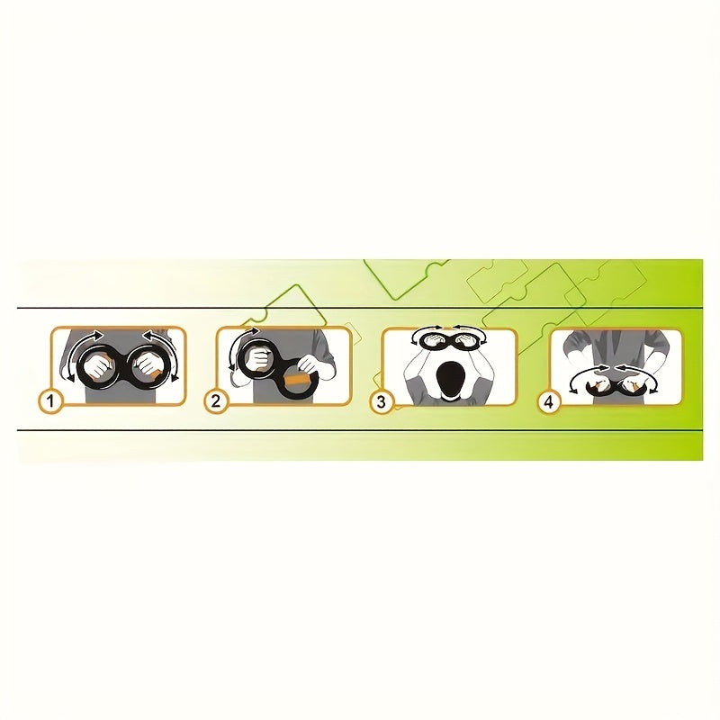 PowerGrip Allenatore a Forma di 8 – Allenamento Potente per Polso e Avambraccio