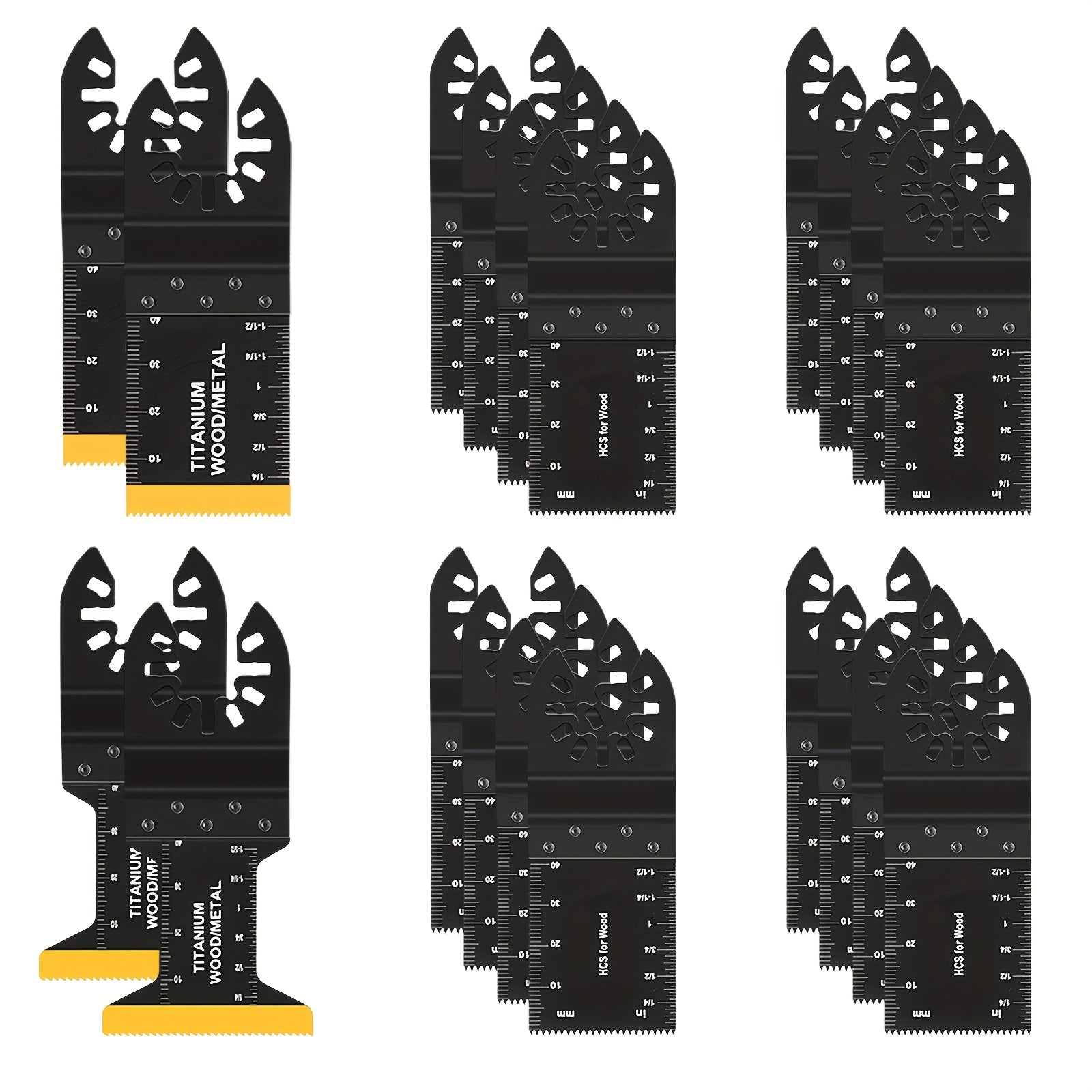 Lame per seghetto multitool in titanio – Forti e precise per ogni compito