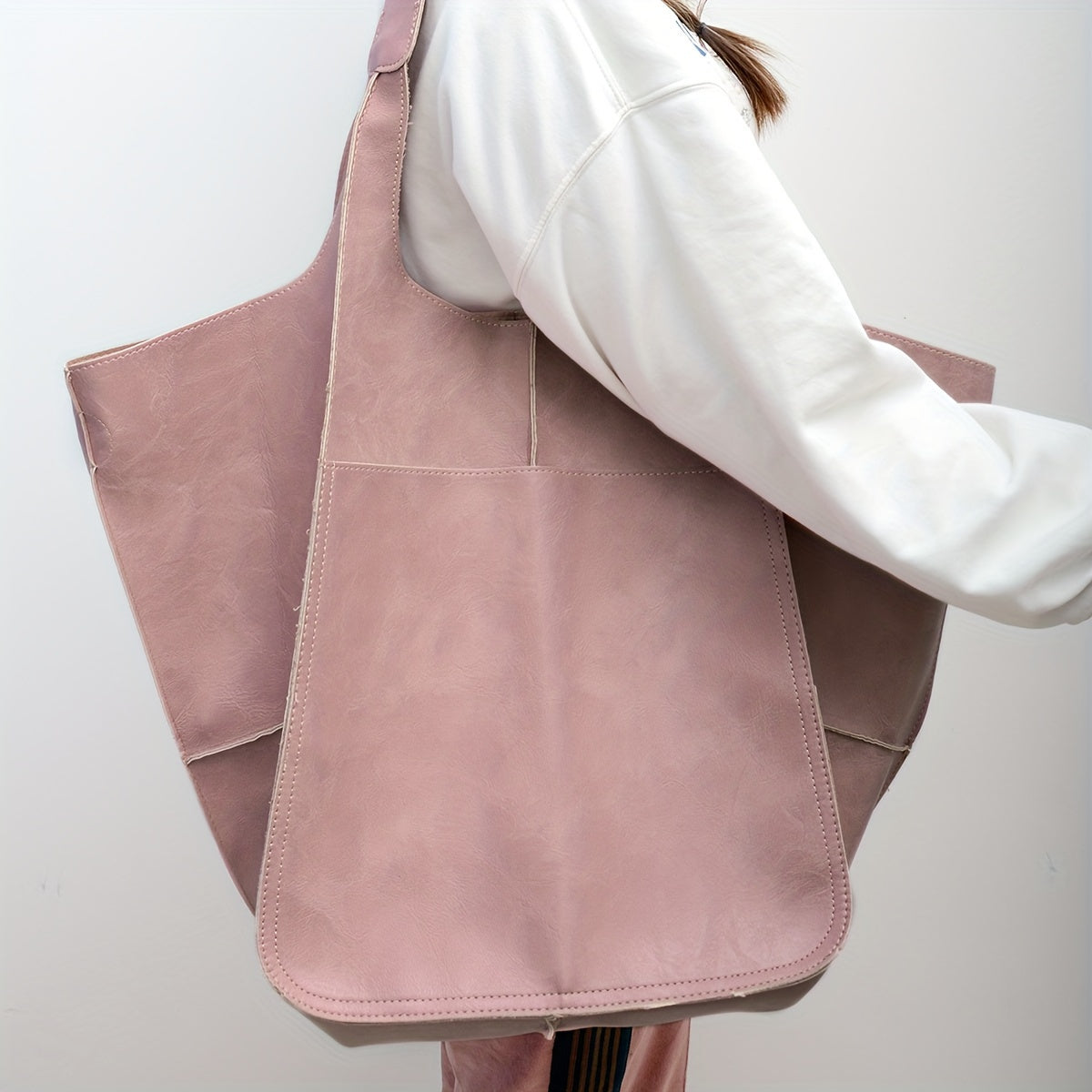 Borsa da Spiaggia RetroWave Grande – Elegante e Funzionale