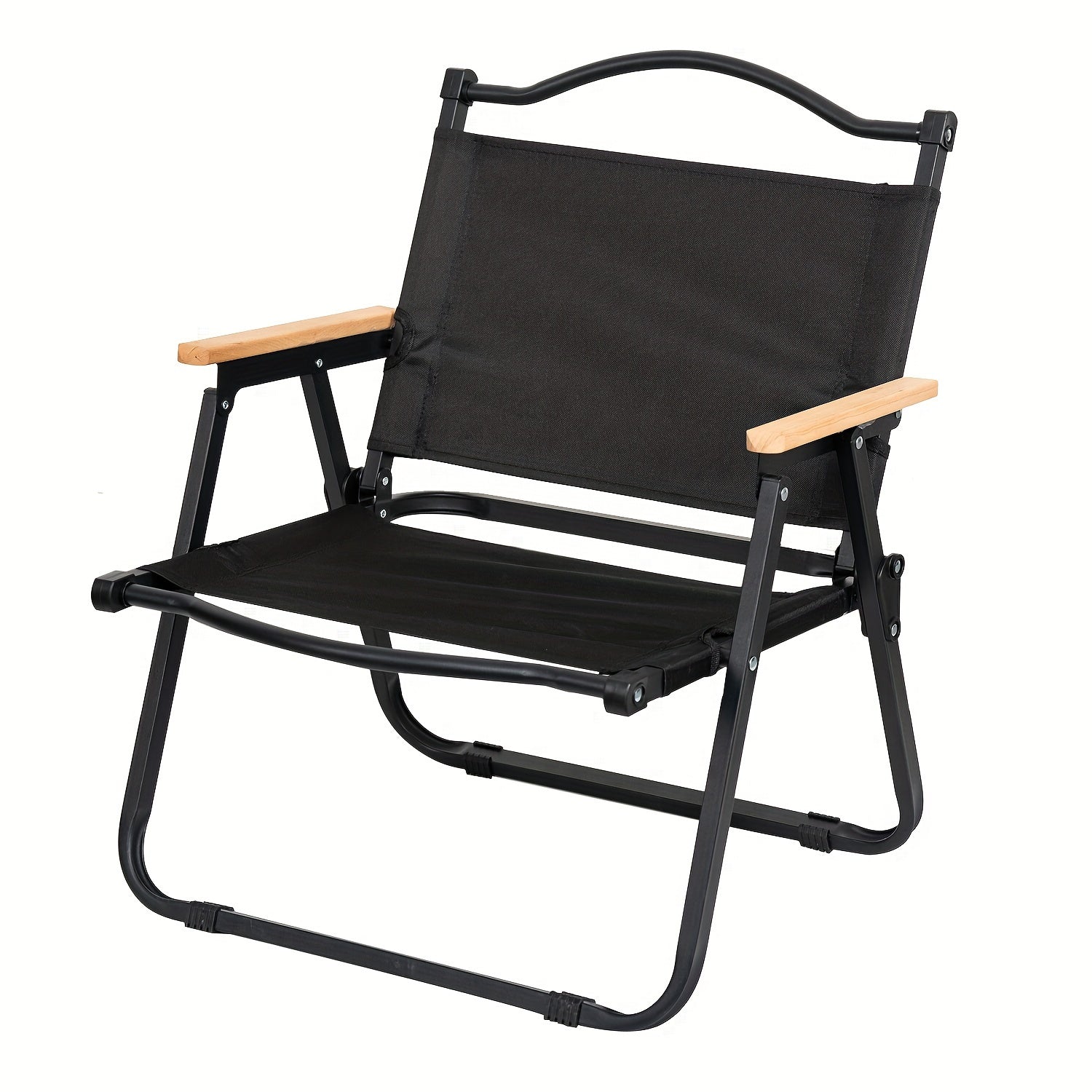 Sedia da Campeggio Portatile Pieghevole – Struttura in Alluminio Robusta e Seduta Confortevole