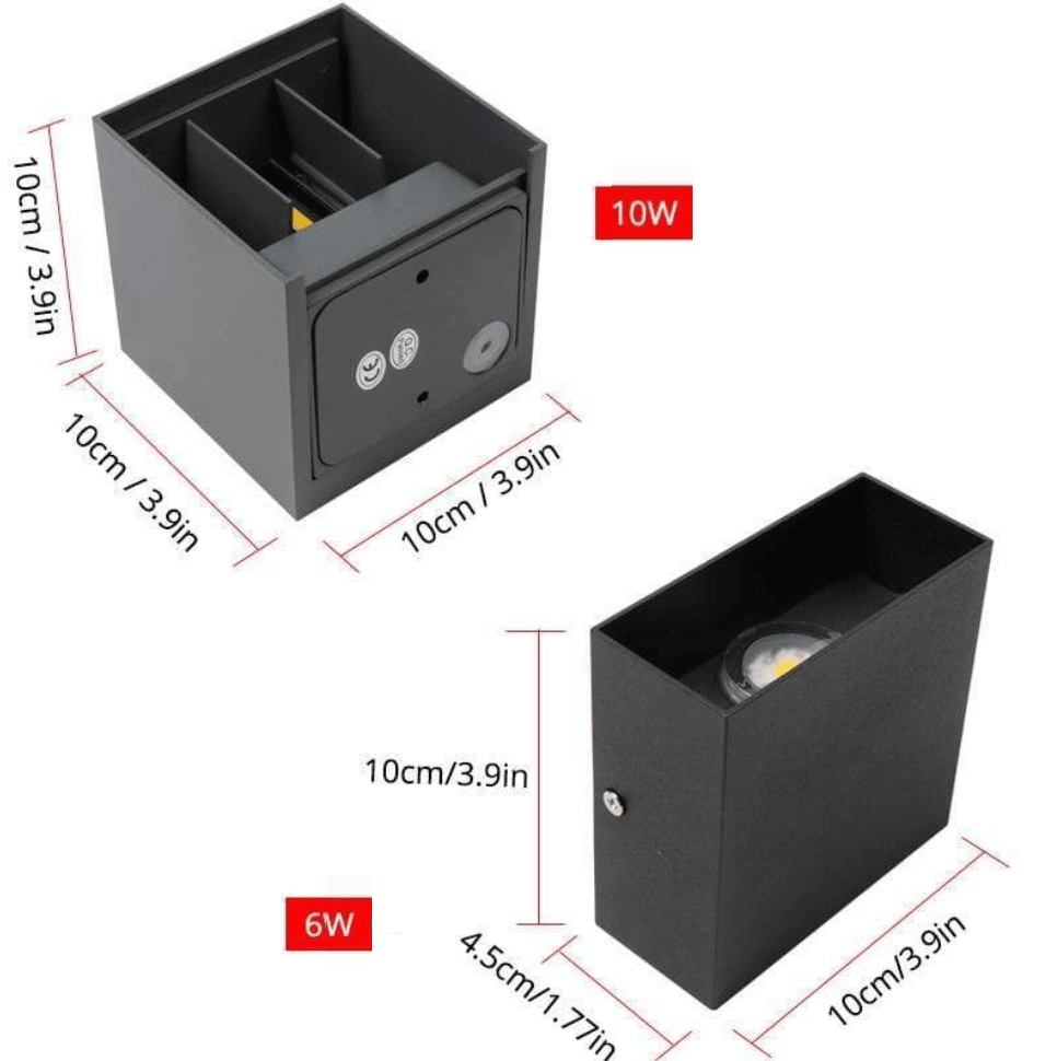 Lampada da Parete LED Moderna e Impermeabile