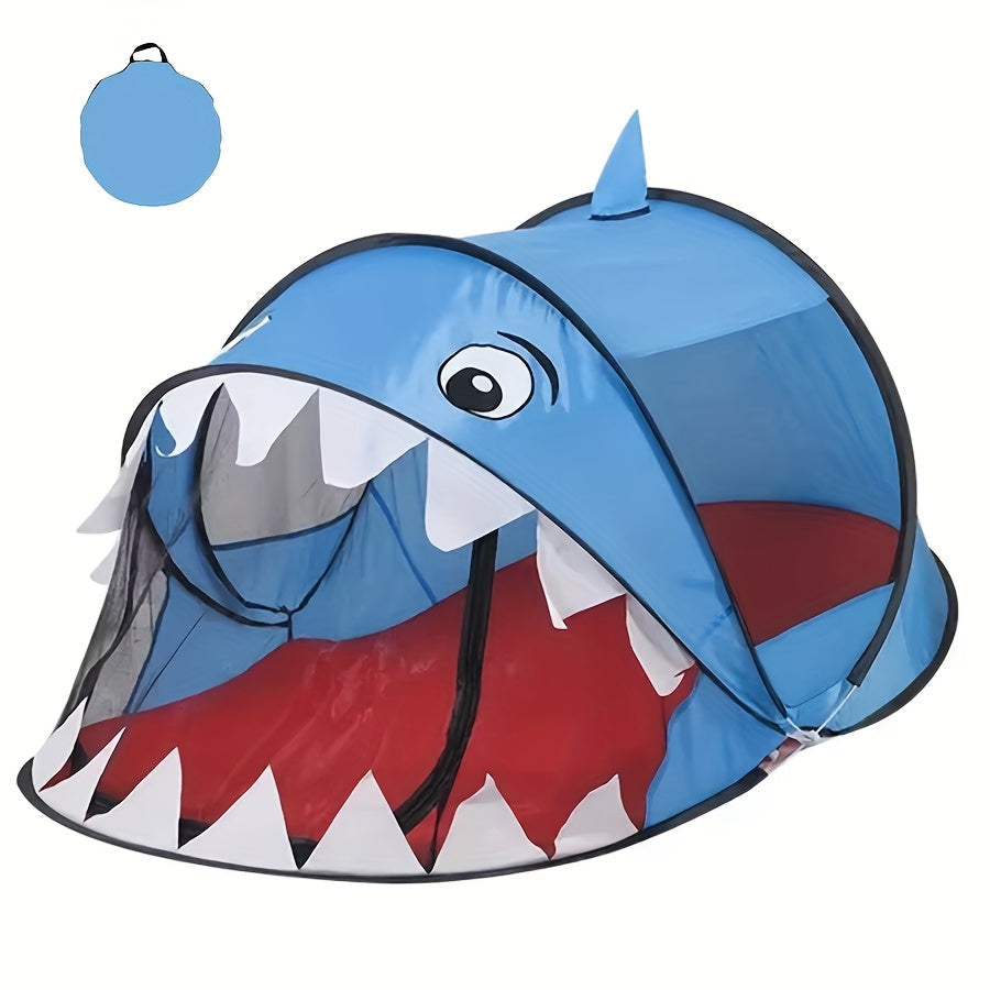 Set di tende da gioco pop-up per bambini con dinosauri, squali e orsi con protezione solare UPF 50 – Traspirante e portatile per neonati e bambini piccoli