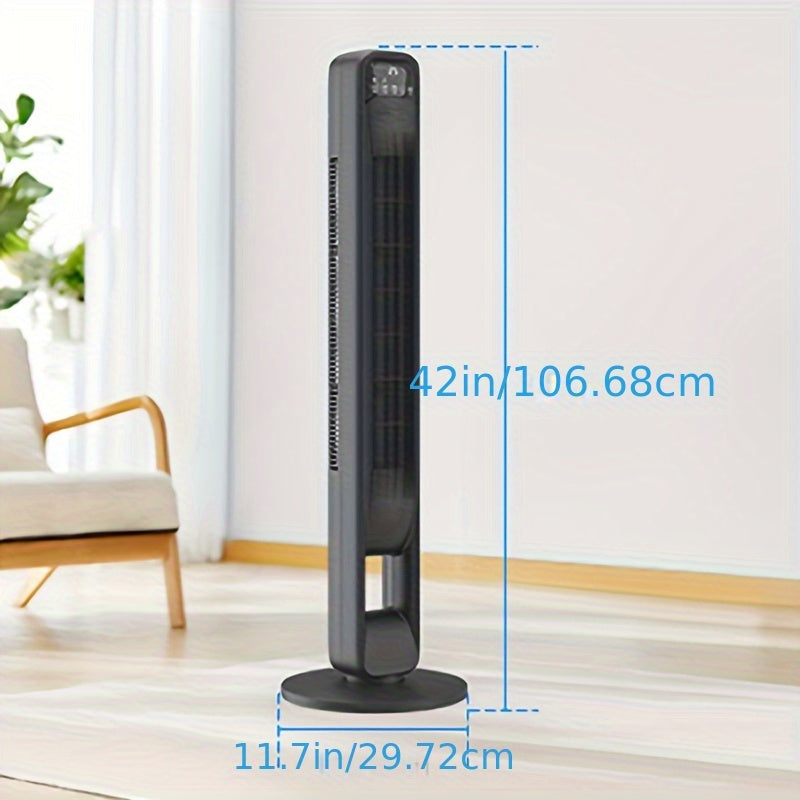 Ventilatore a Torre Senza Pale – Silenzioso e Regolabile