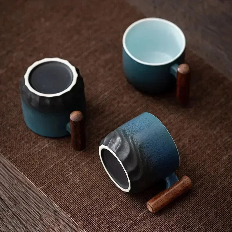 GlamCuppa Tazza Ceramica Compatta | Tazza da caffè e tè artigianale con un design senza tempo