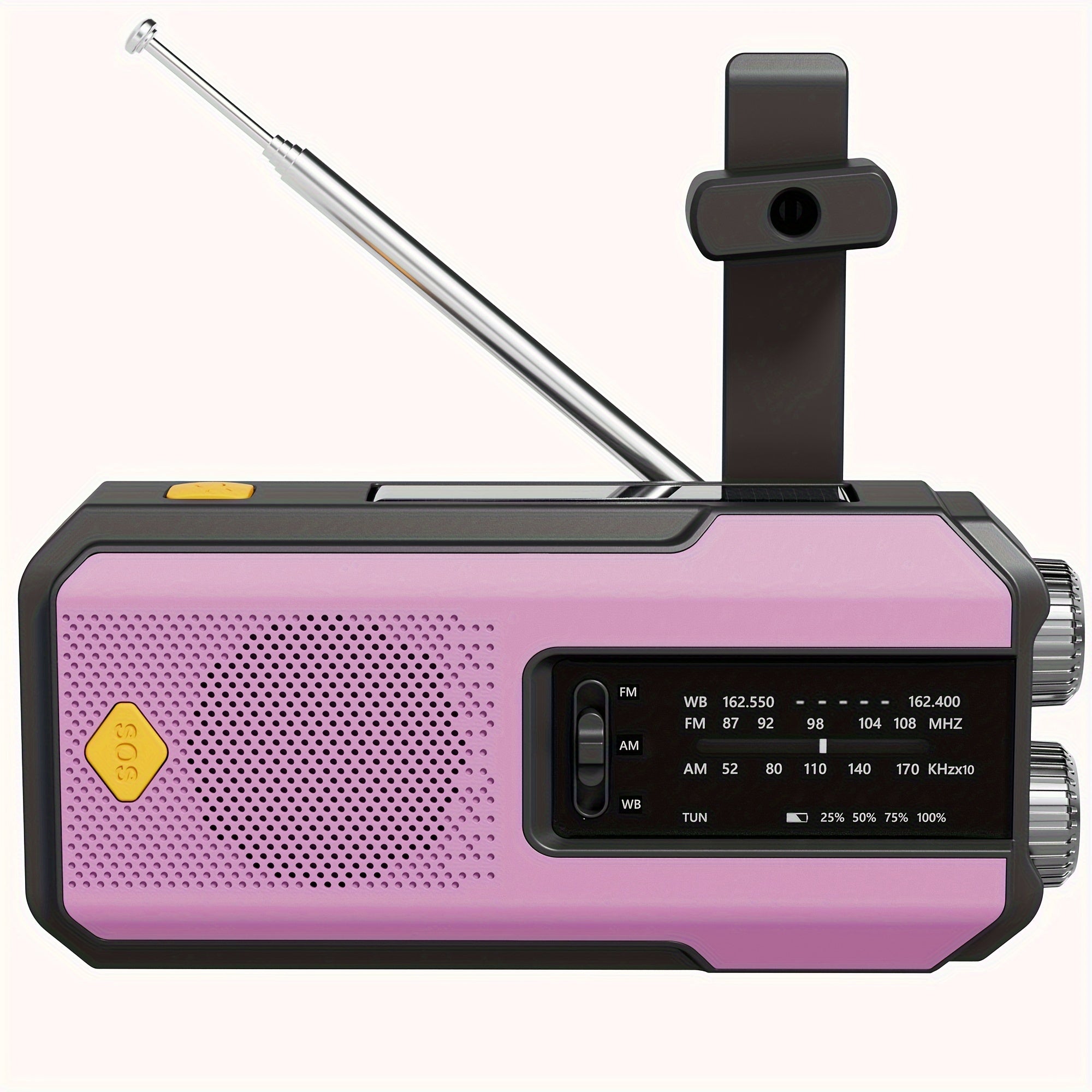 Radio Portatile AM/FM Daykit – Con Pannello Solare e Torcia