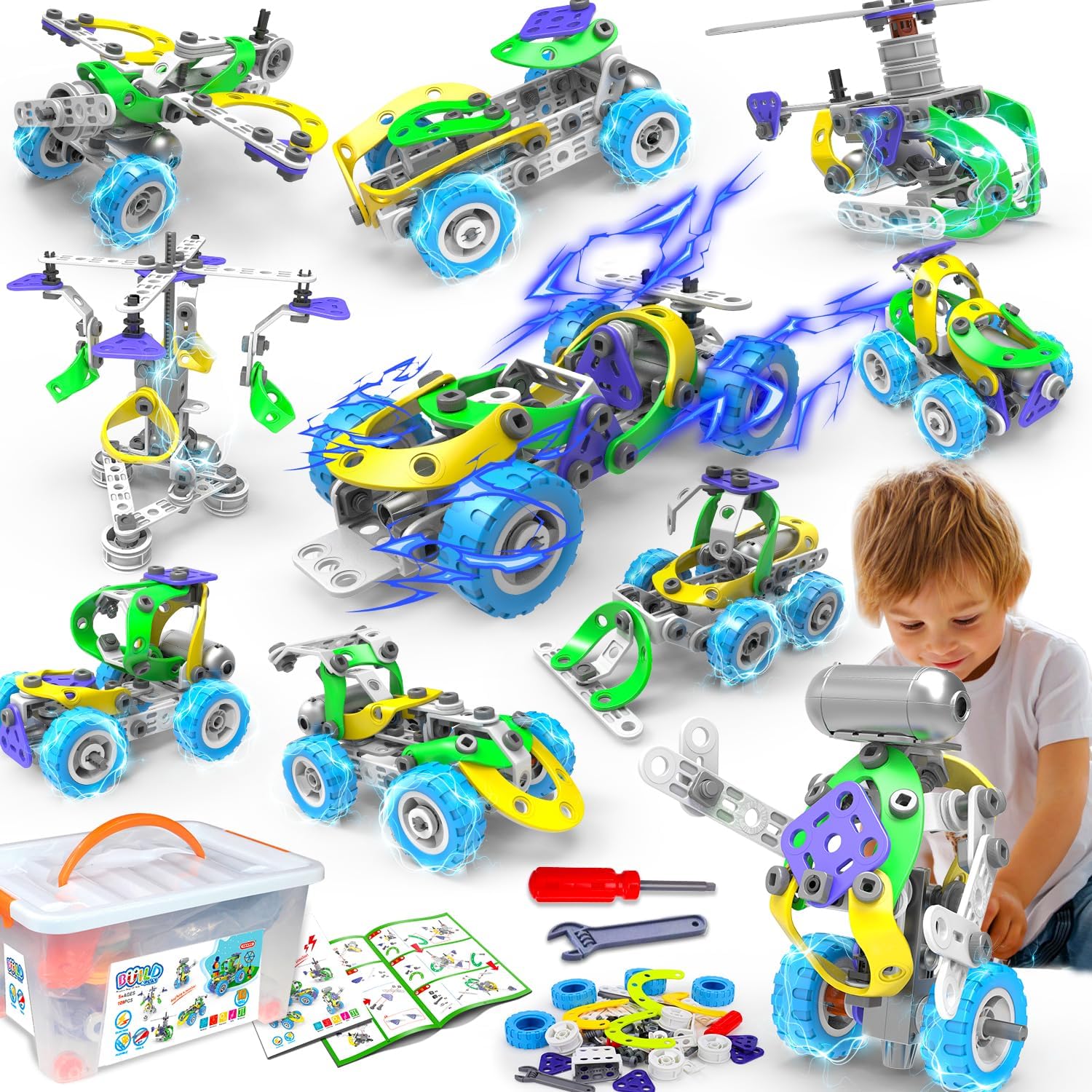 Set di Costruzione per Bambini – BuildiBits