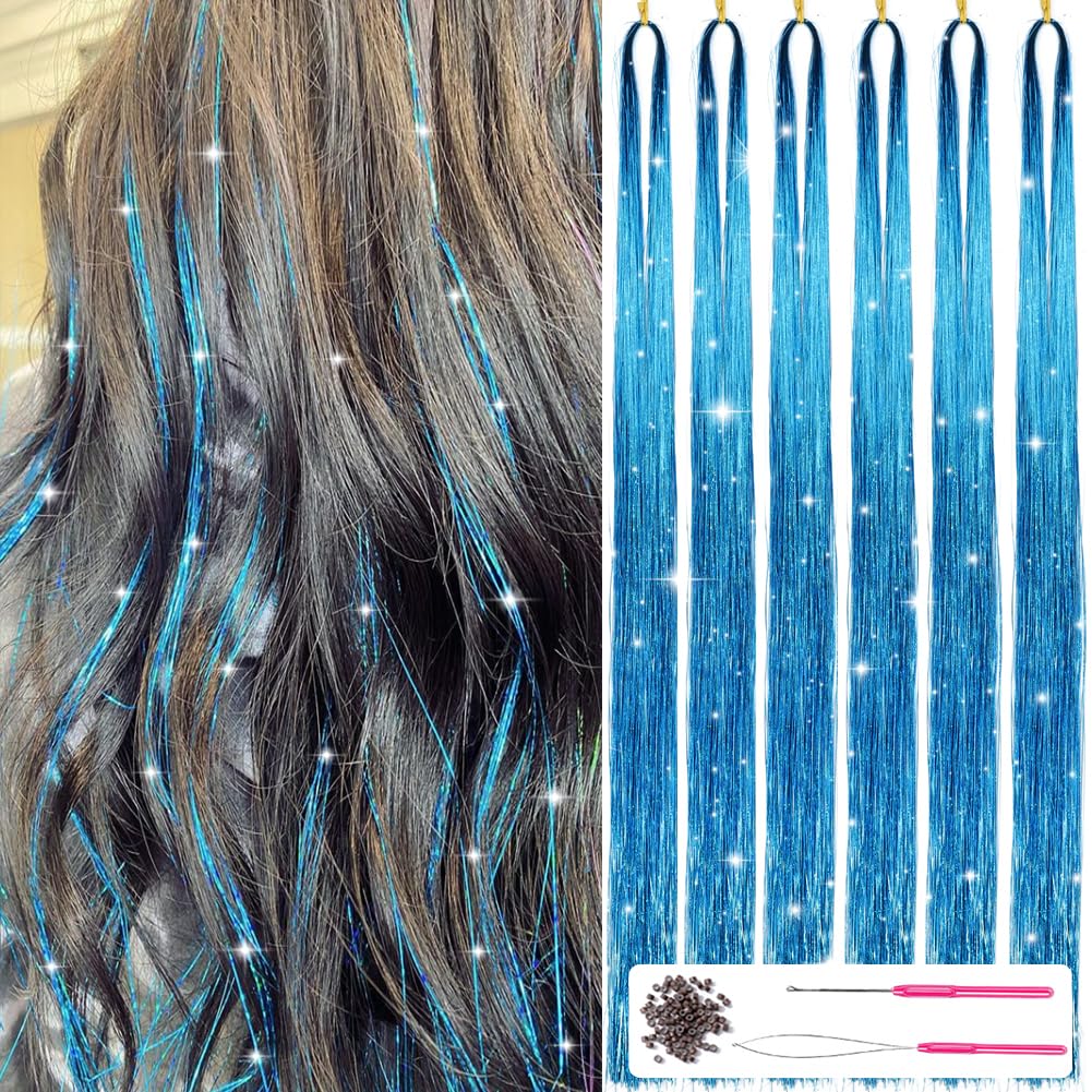 Kit di Tinsel per Capelli Glitterati – Fili Glitterati!