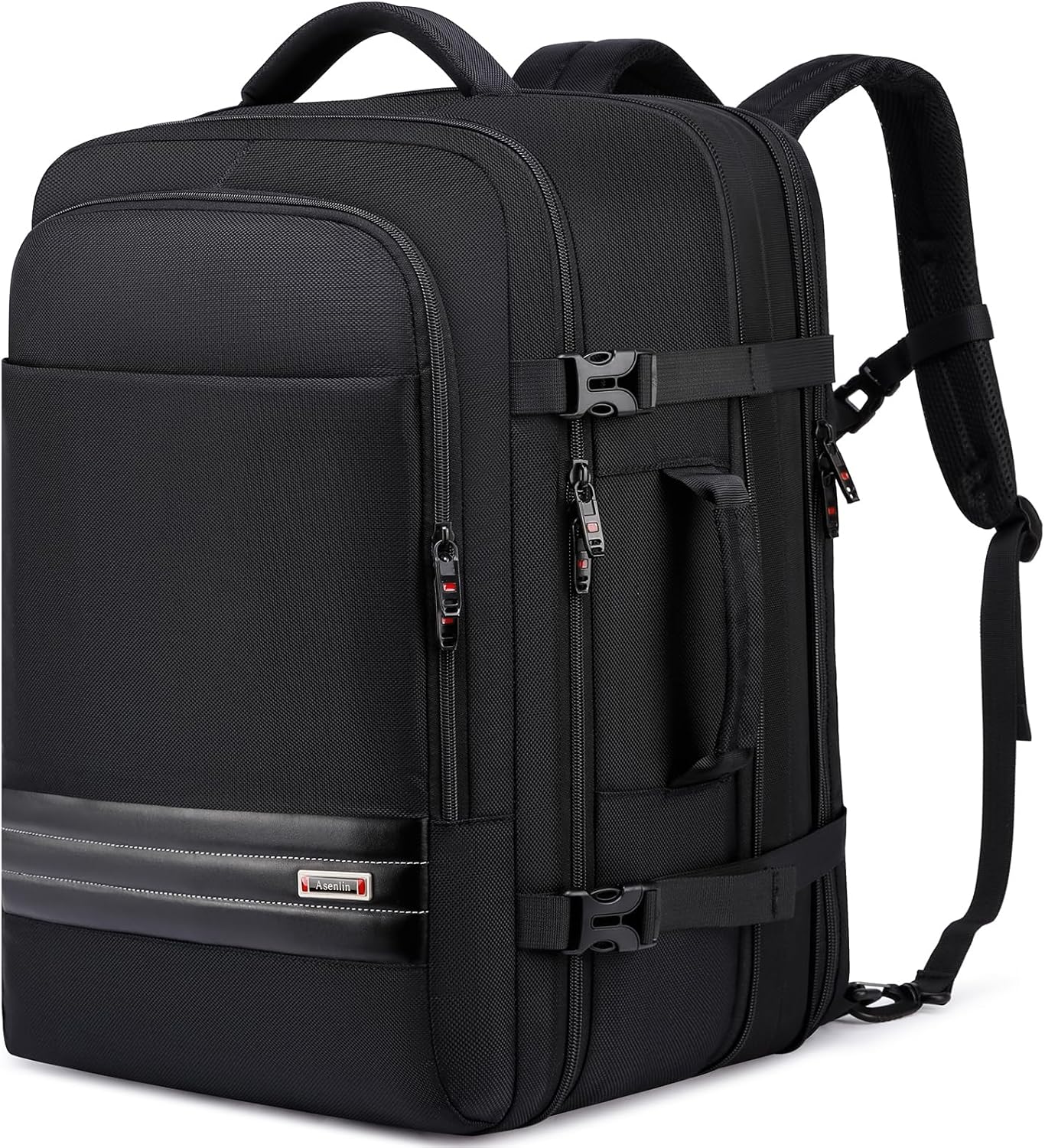 Zaino da viaggio impermeabile espandibile da 45–55L con scomparto per laptop da 46,5 cm