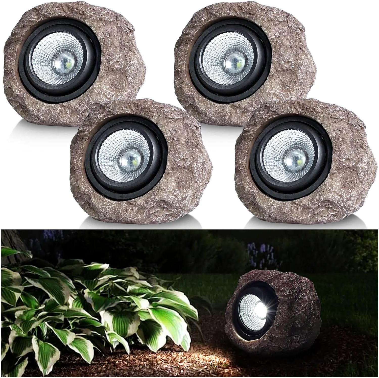 RadiantRock SolarLight | Soluzione di Illuminazione da Esterno con Efficienza Energetica e Resistenza agli Agenti Atmosferici