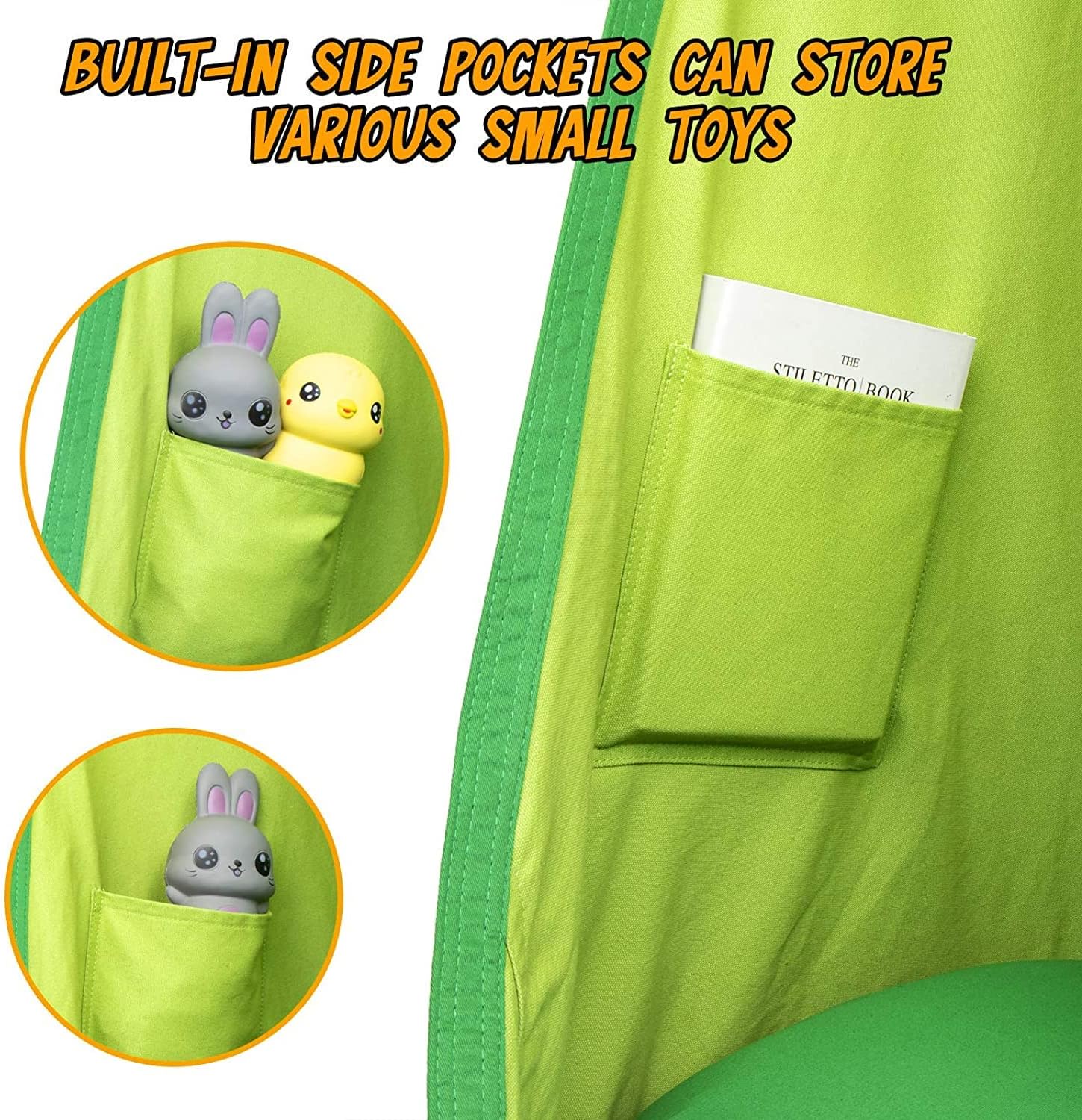 Sedia a Dondolo Appesa – Design Rilassante e Giocoso